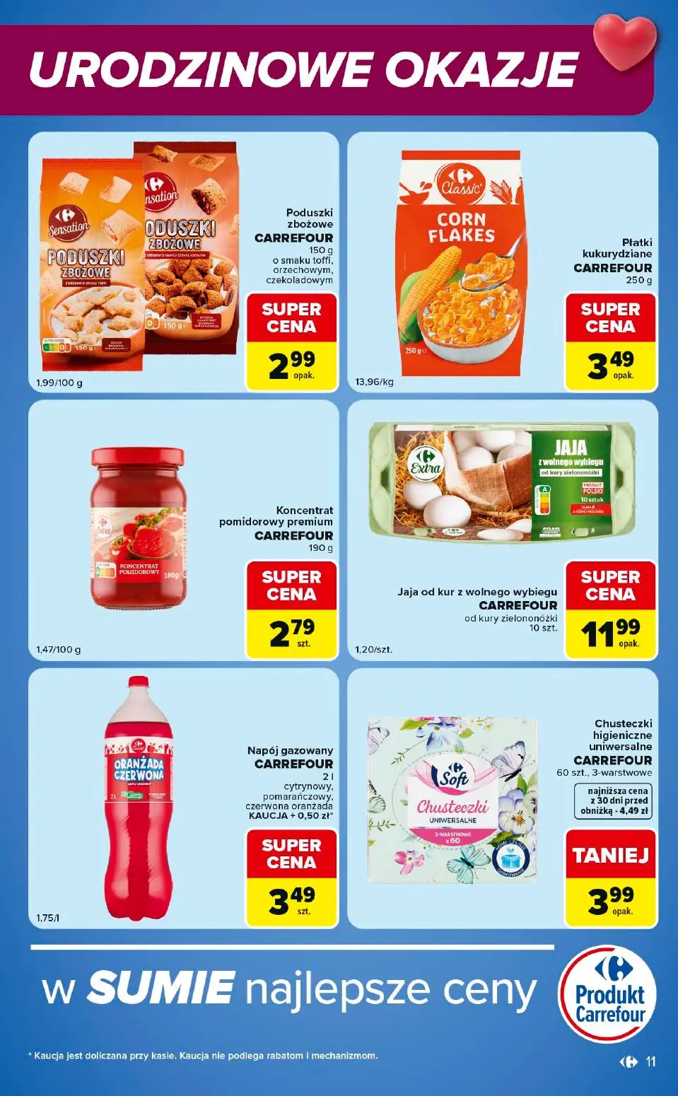 gazetka promocyjna Carrefour Market W sumie urodzinowe okazje - Strona 11