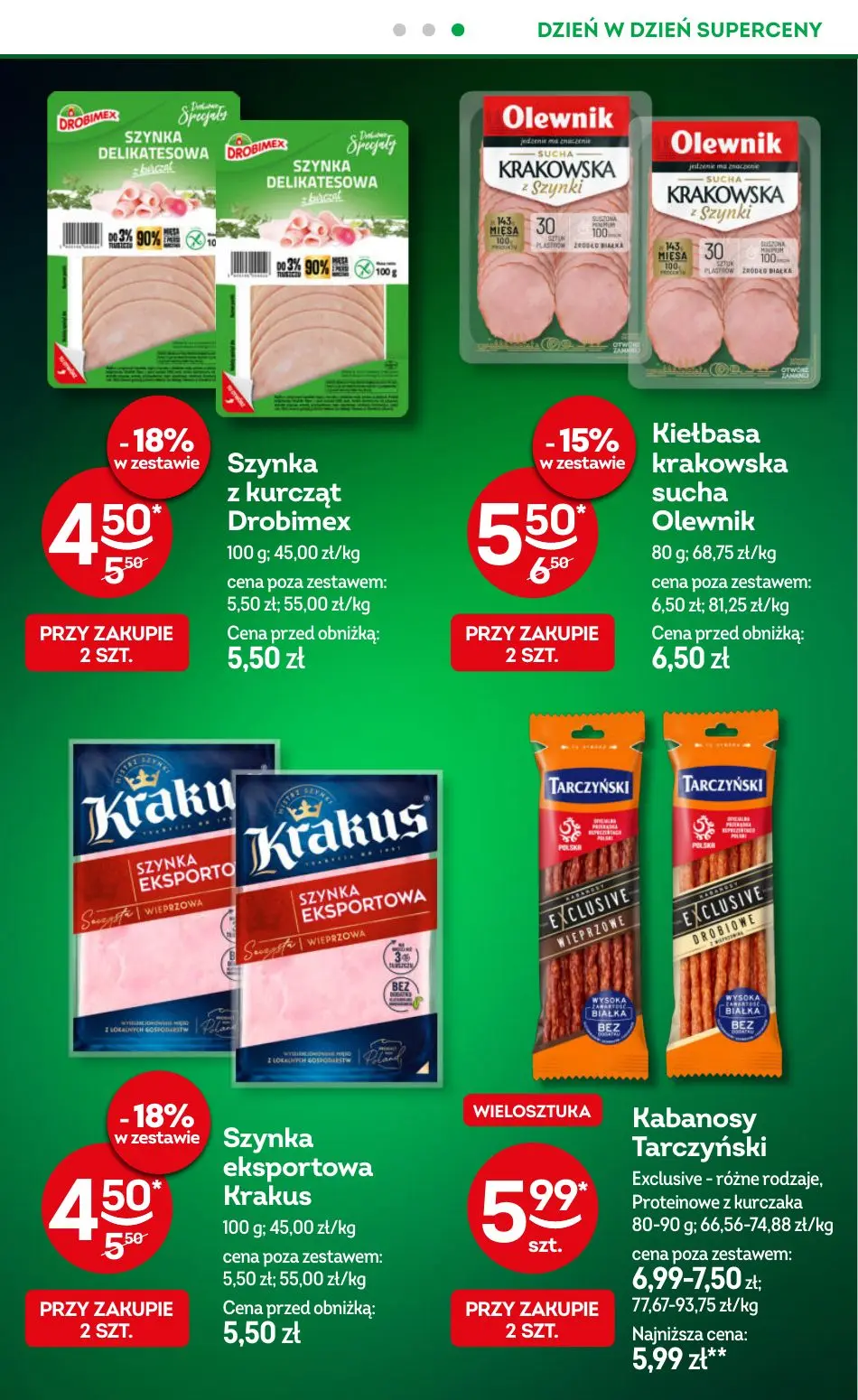 gazetka promocyjna Żabka Codzienne produkty - Strona 4