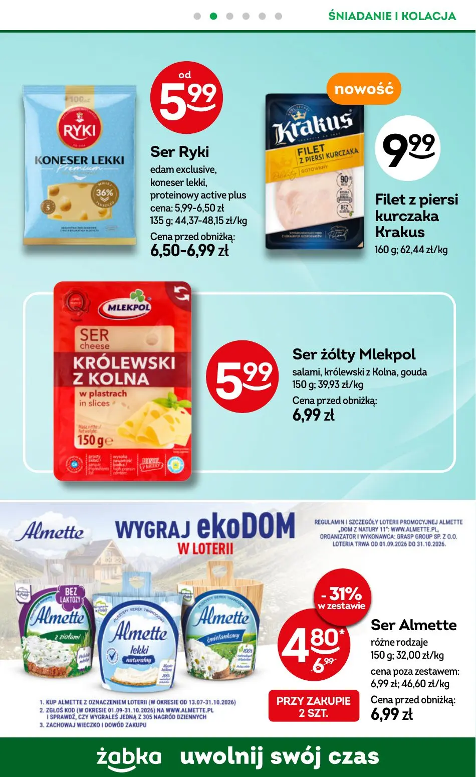 gazetka promocyjna Żabka Codzienne produkty - Strona 11