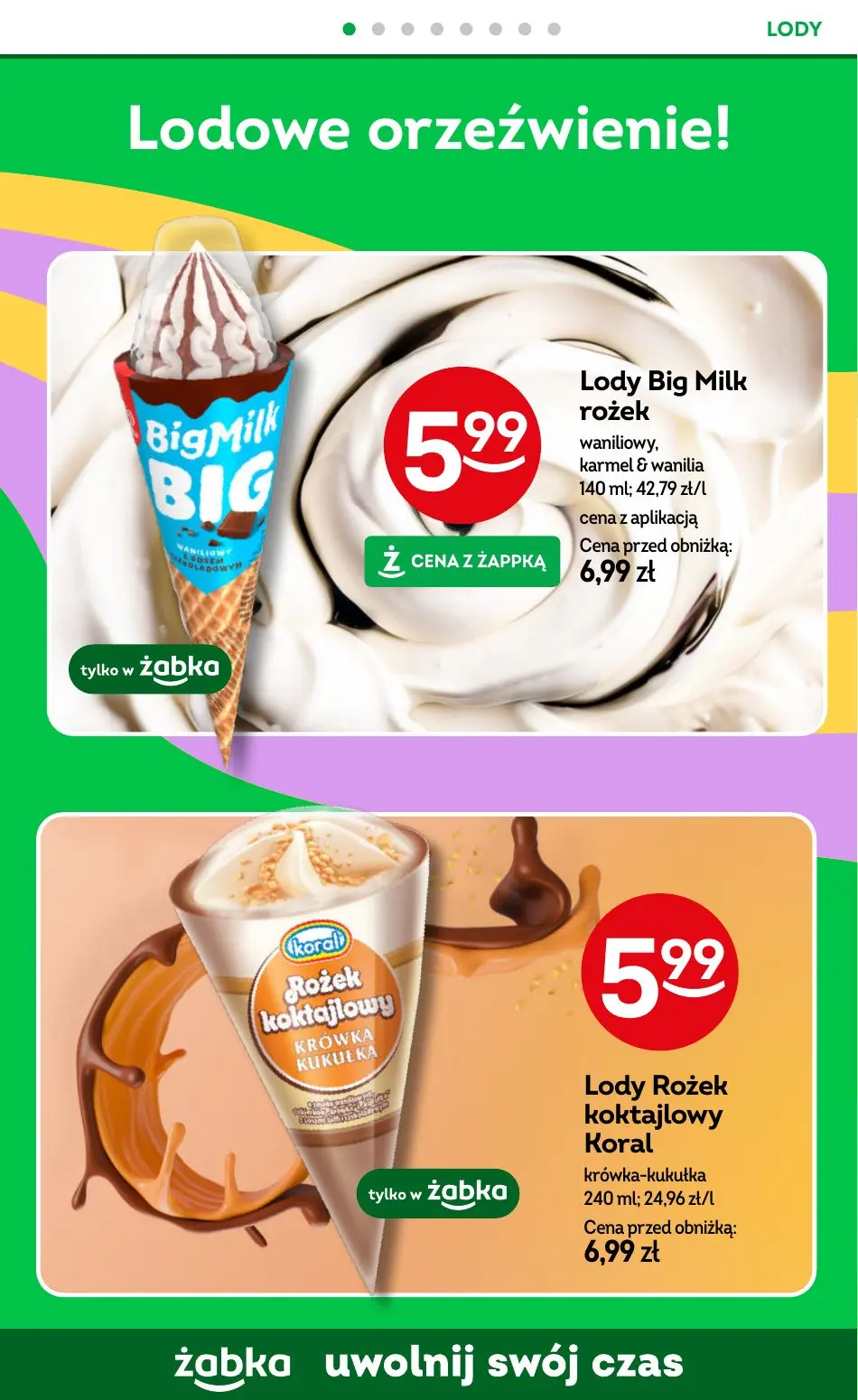 gazetka promocyjna Żabka Weekendowe pizzobranie - Strona 48