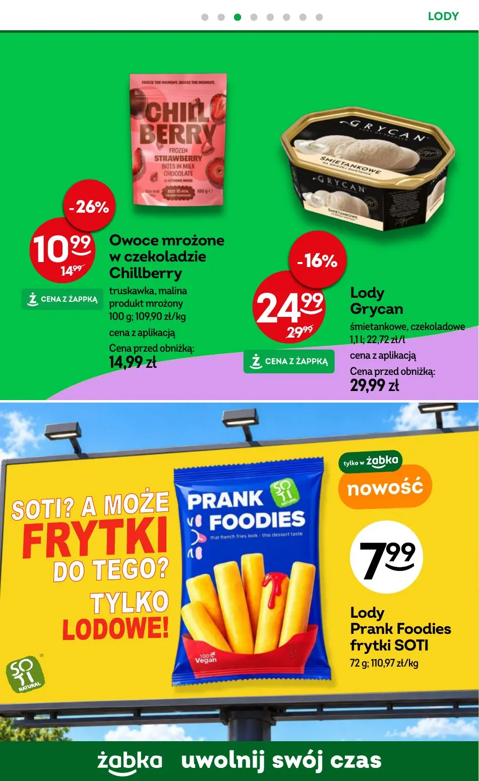 gazetka promocyjna Żabka Weekendowe pizzobranie - Strona 50