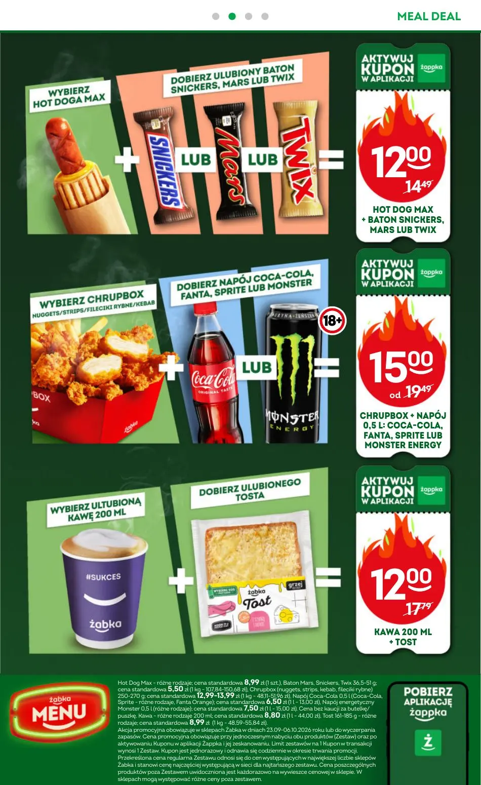 gazetka promocyjna Żabka Weekendowe pizzobranie - Strona 57
