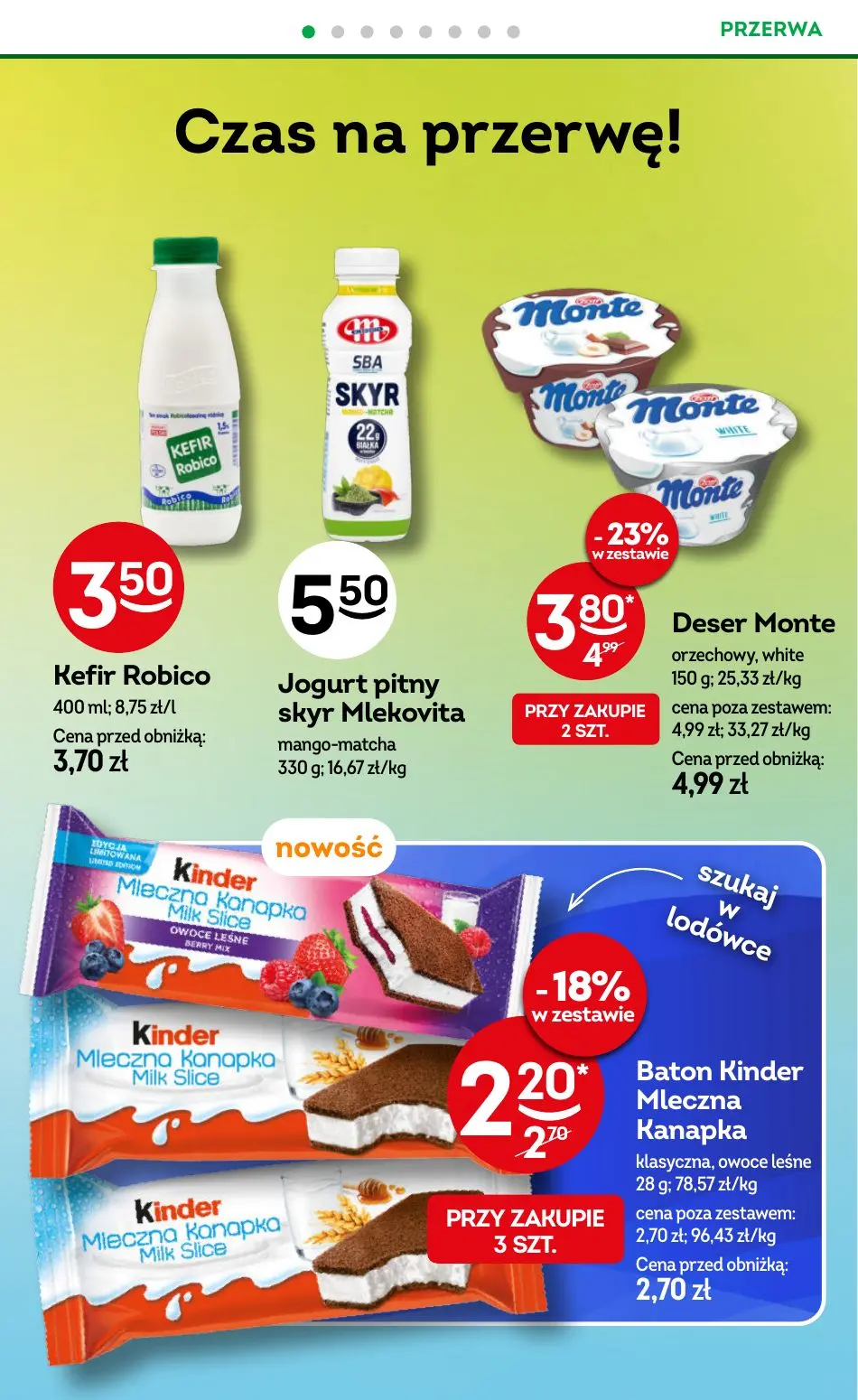 gazetka promocyjna Żabka Weekendowe pizzobranie - Strona 64