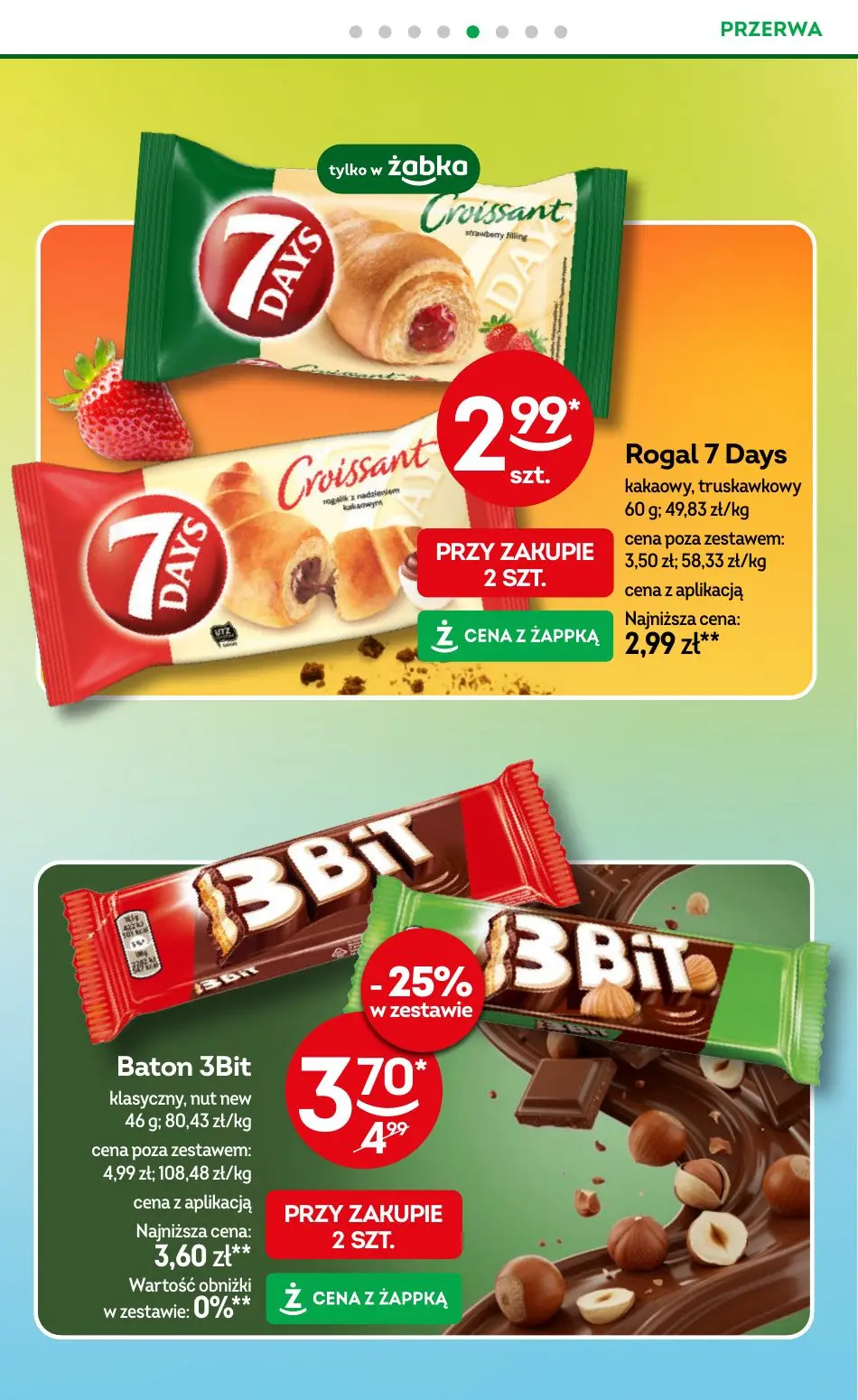 gazetka promocyjna Żabka Weekendowe pizzobranie - Strona 68