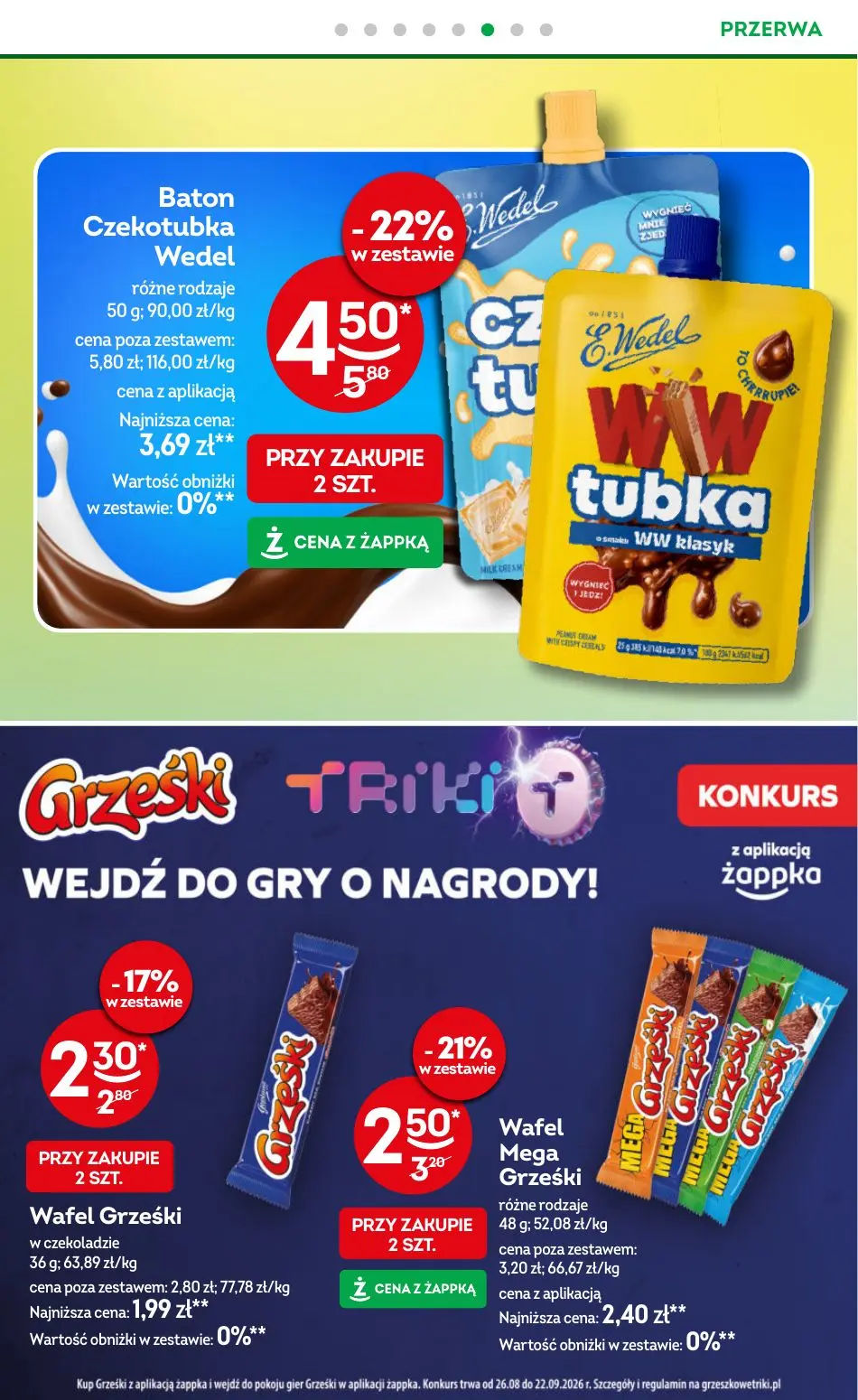 gazetka promocyjna Żabka Weekendowe pizzobranie - Strona 69
