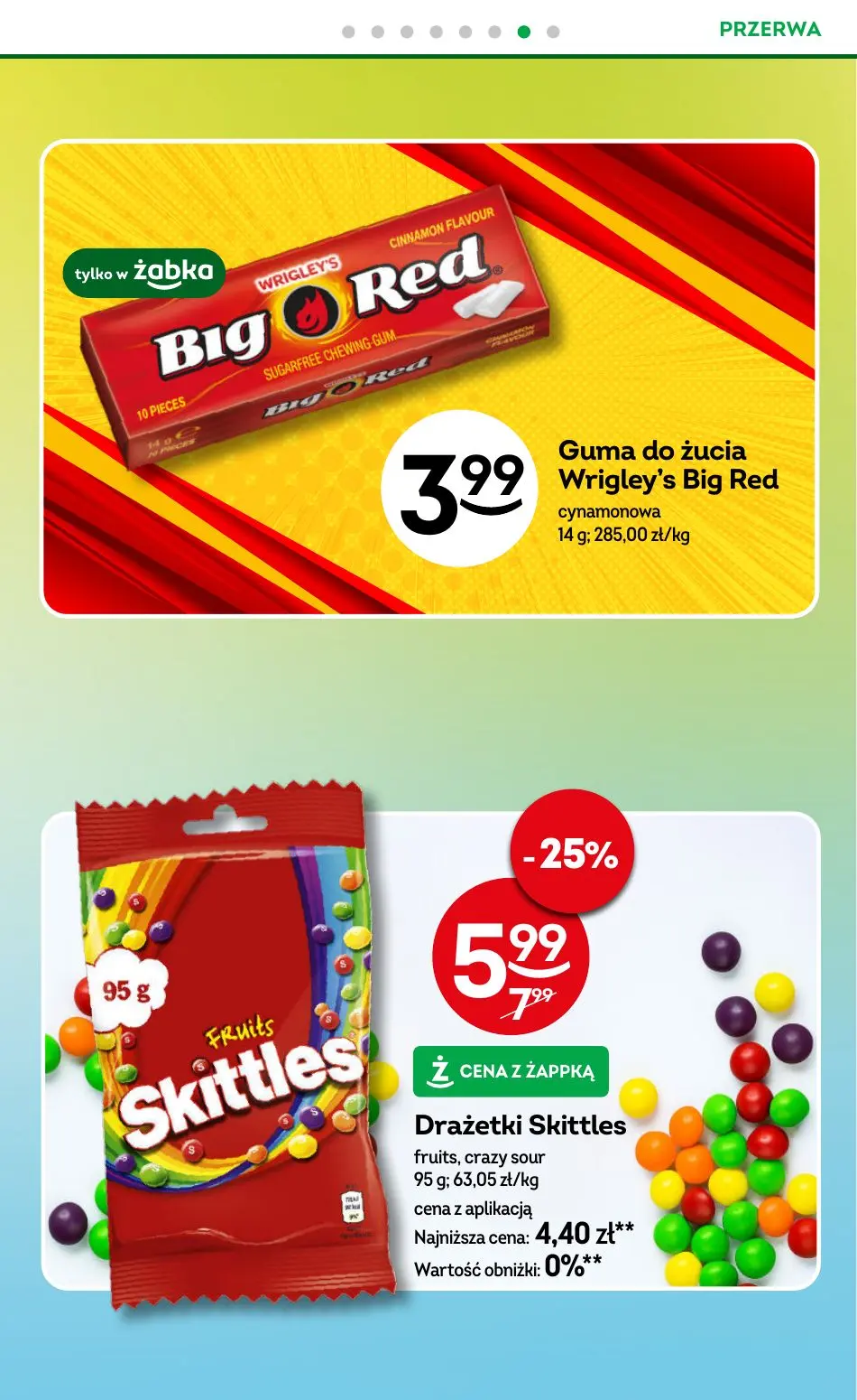 gazetka promocyjna Żabka Weekendowe pizzobranie - Strona 70