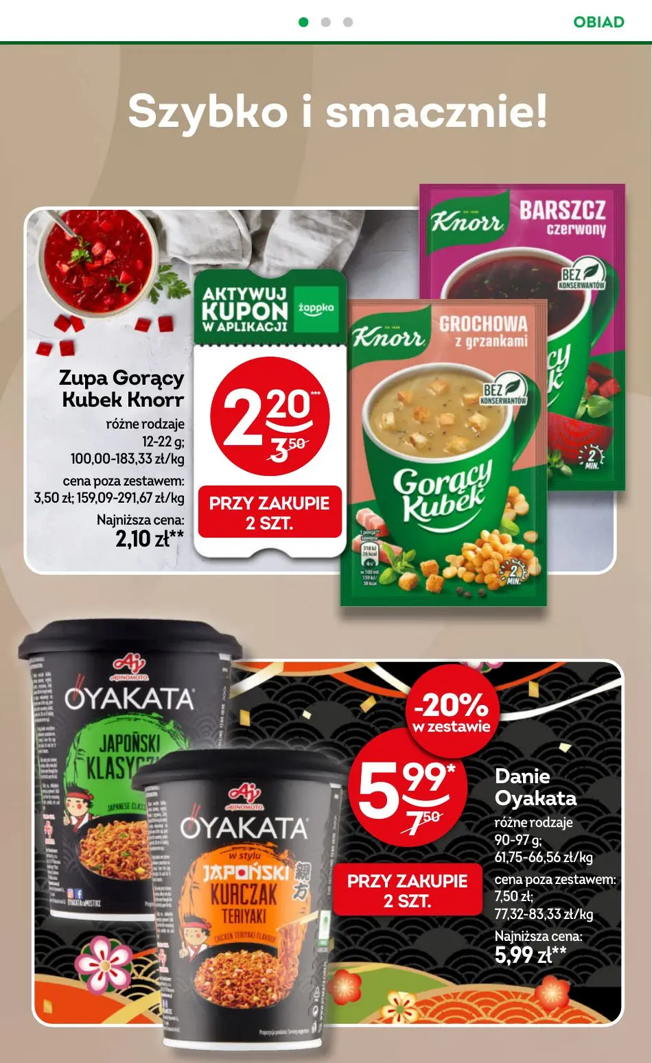 gazetka promocyjna Żabka Weekendowe pizzobranie - Strona 76