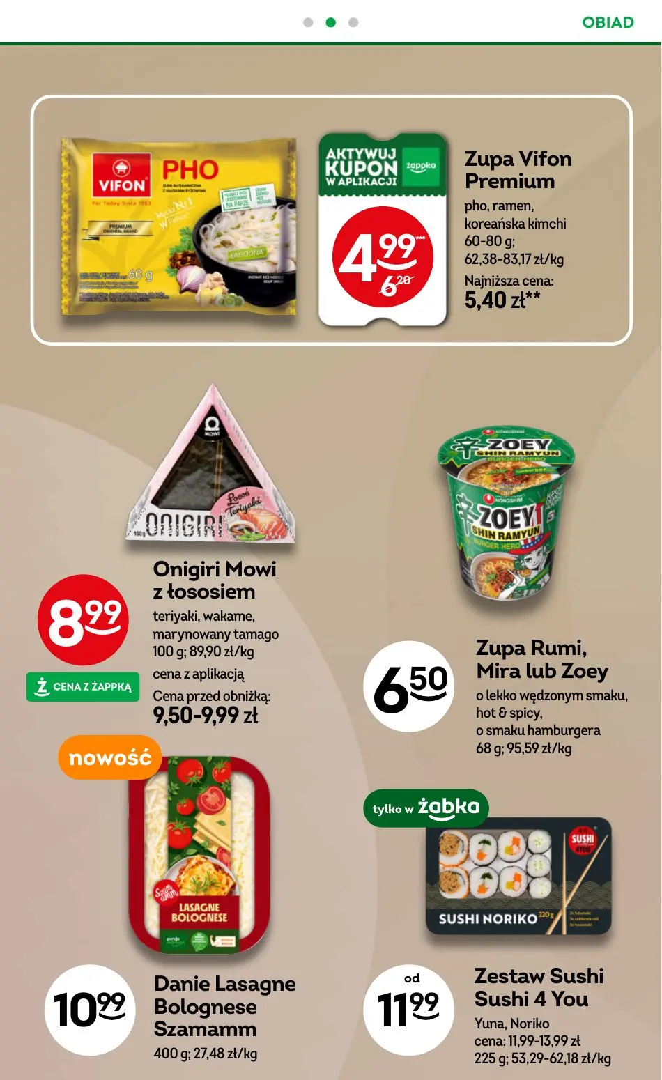gazetka promocyjna Żabka Weekendowe pizzobranie - Strona 77