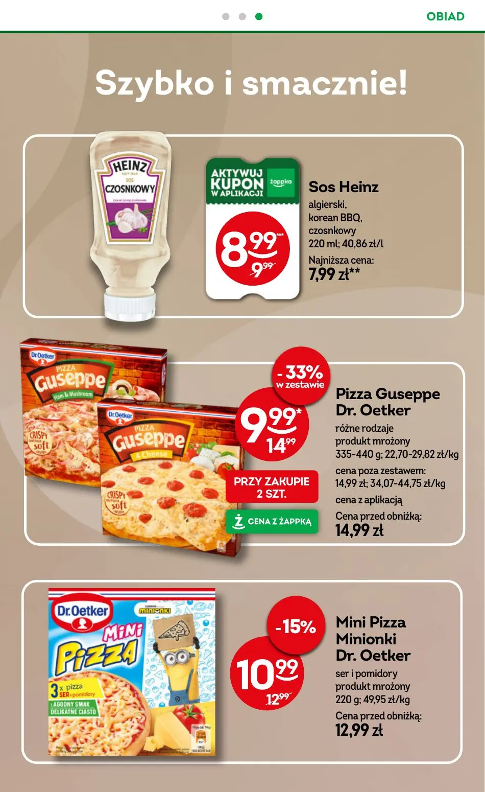 gazetka promocyjna Żabka Weekendowe pizzobranie - Strona 78
