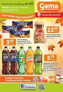 Gazetka promocyjna Gama, ważna od 2026-09-24 do 2026-10-06.