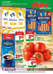Gazetka promocyjna dino, ważna od 2026-09-30 do 2026-10-06.