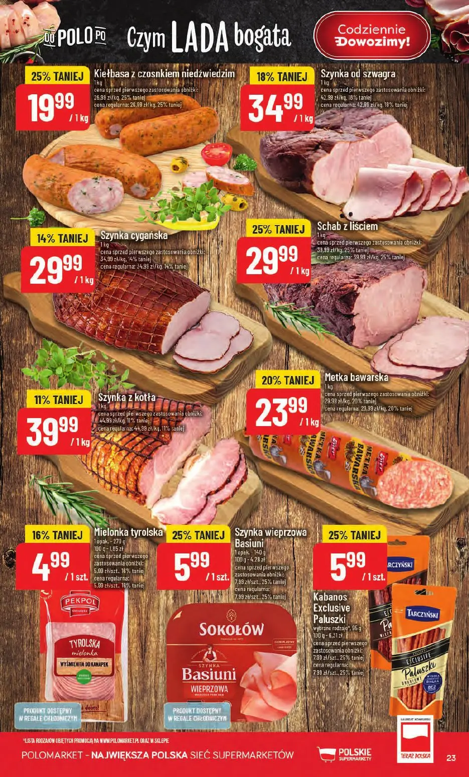 gazetka promocyjna POLOmarket Czym lada bogata - Strona 23