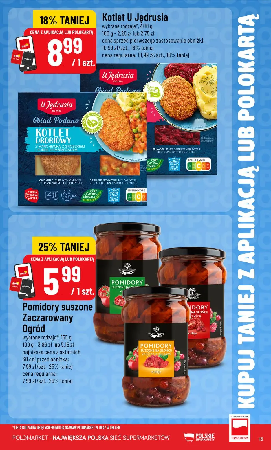 gazetka promocyjna POLOmarket TANIEJ z aplikacją! - Strona 13