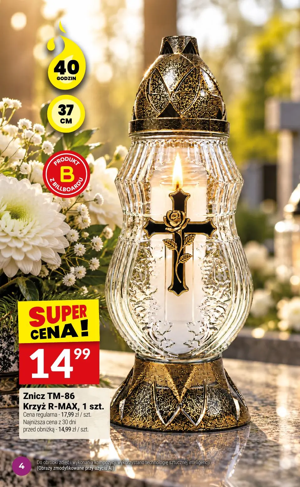 gazetka promocyjna Twój Market Katalog znicze - Strona 4