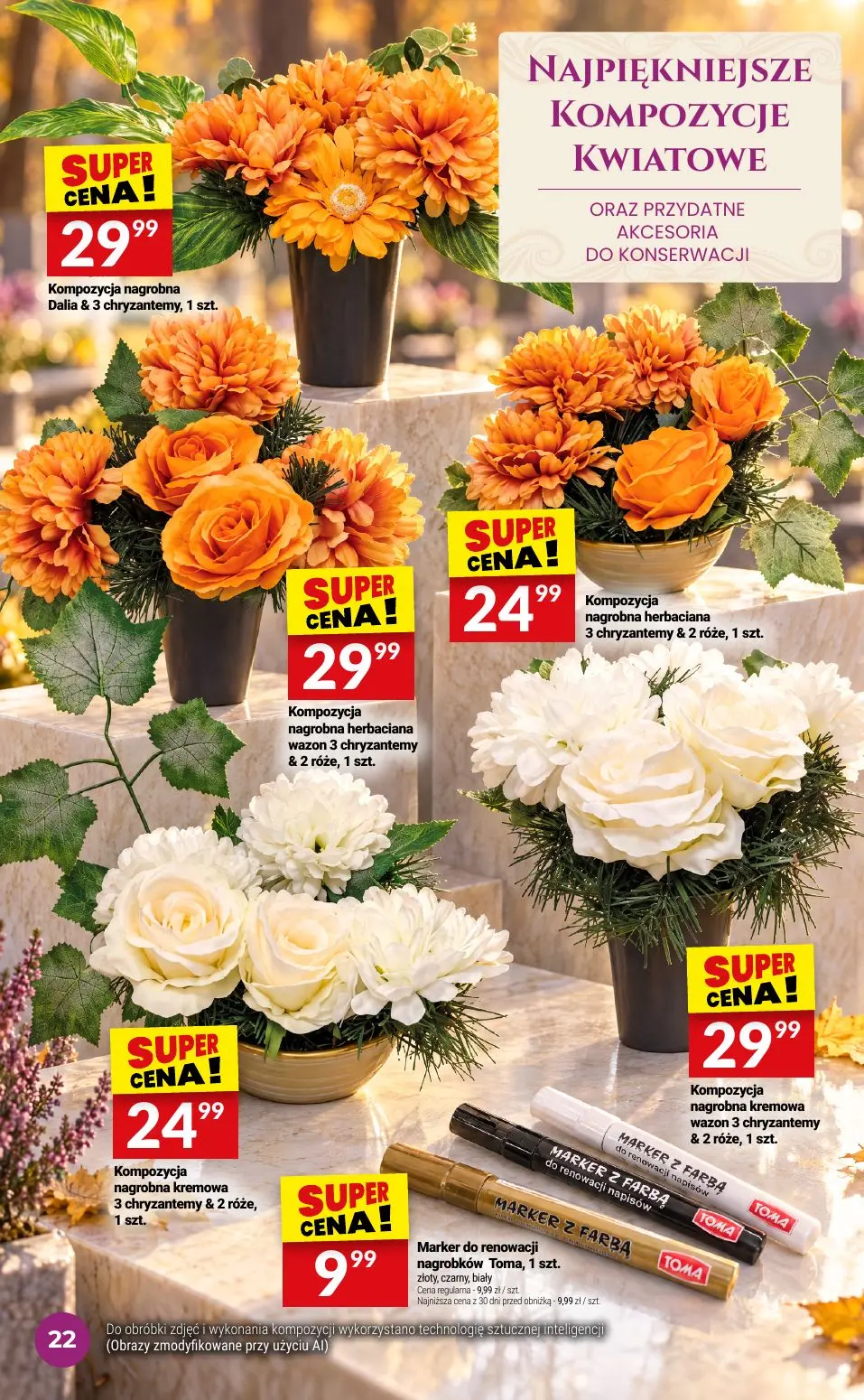 gazetka promocyjna Twój Market Katalog znicze - Strona 22