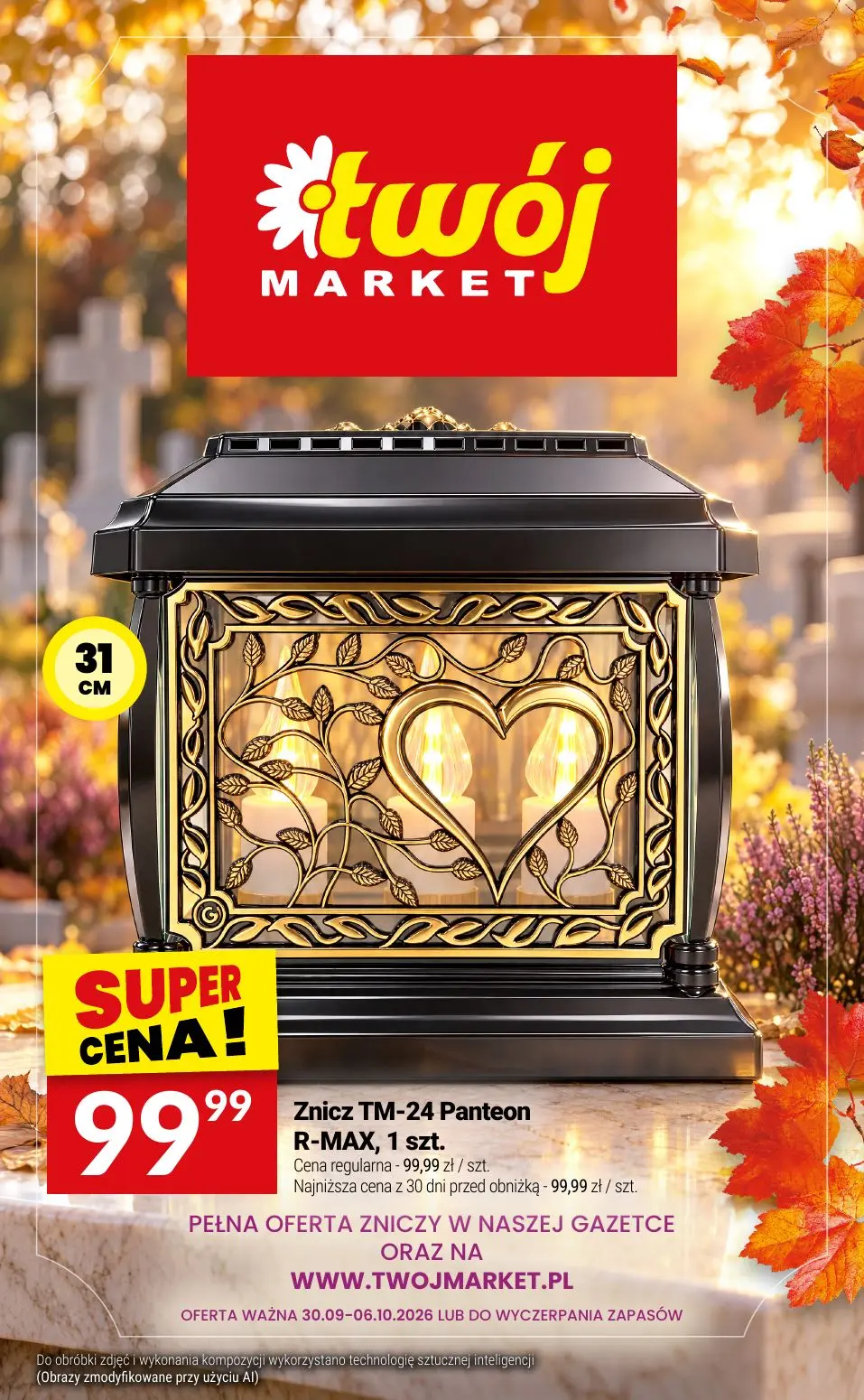 gazetka promocyjna Twój Market Katalog znicze - Strona 23