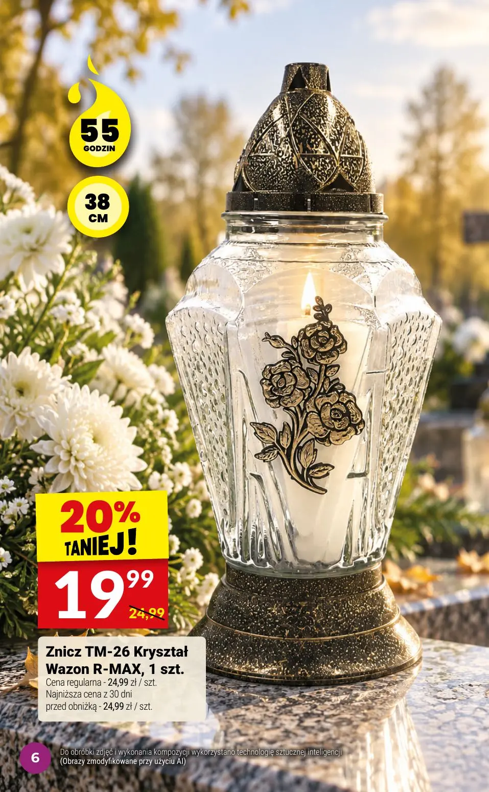 gazetka promocyjna Twój Market Katalog znicze - Strona 6
