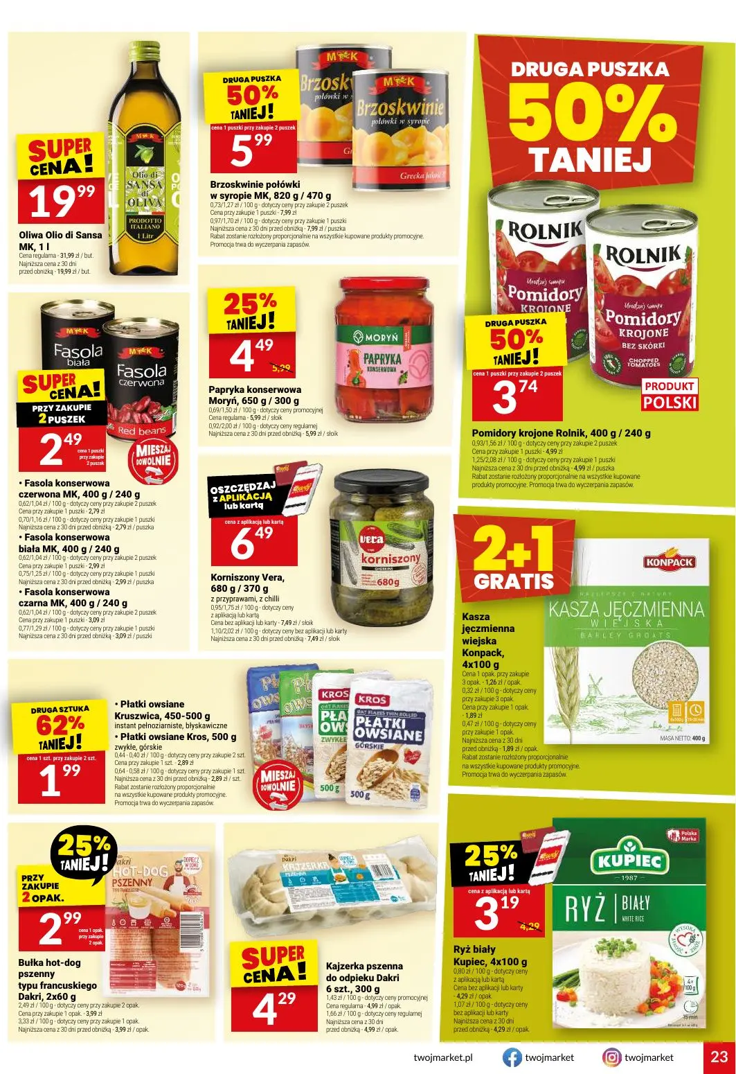 gazetka promocyjna Twój Market Moc promocji - Strona 23