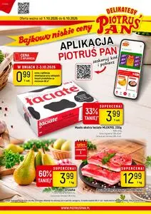 Gazetka promocyjna Delikatesy Piotruś Pan, ważna od 2026-10-01 do 2026-10-06.