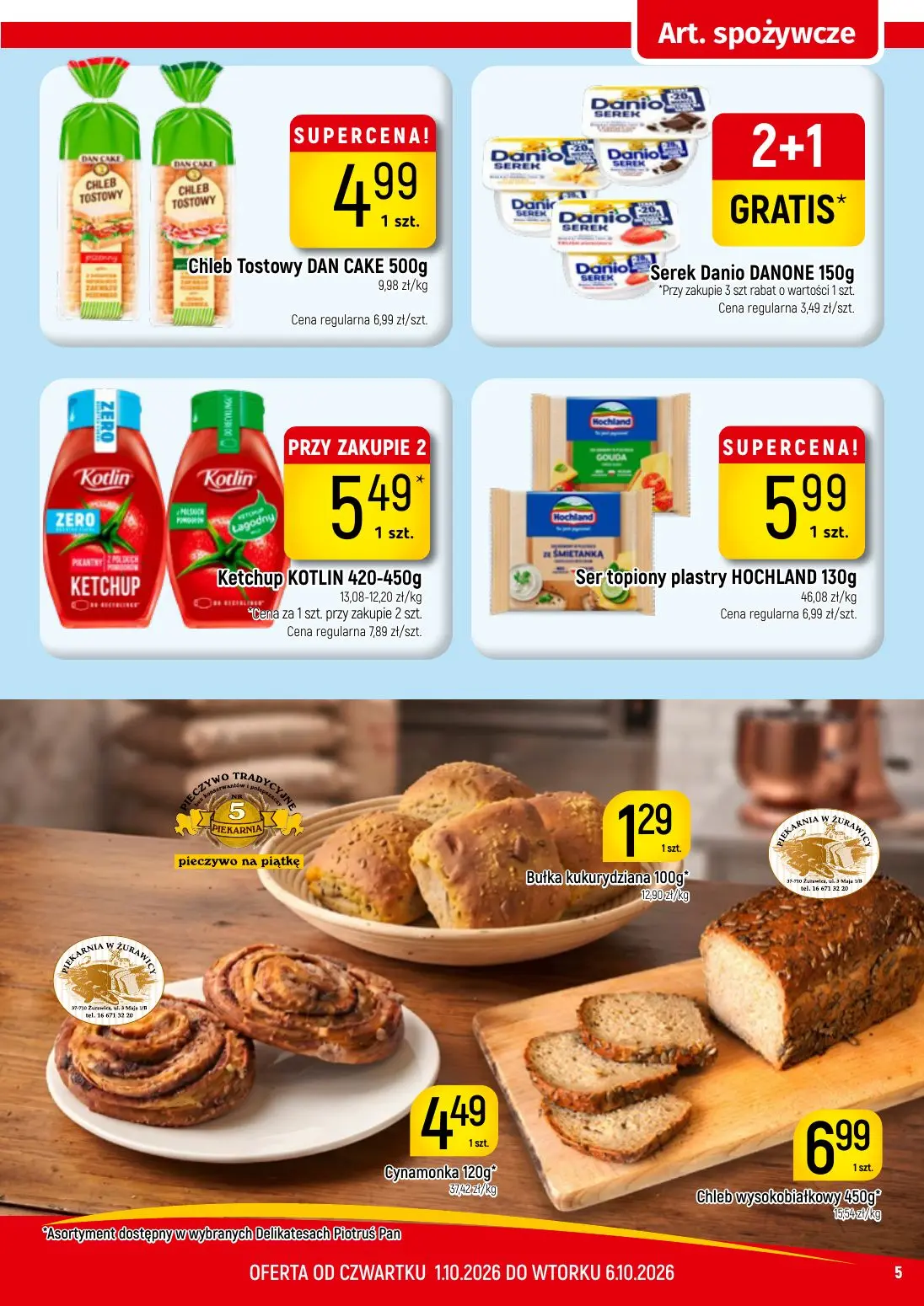 gazetka promocyjna Delikatesy Piotruś Pan Bajkowo niskie ceny - Strona 5