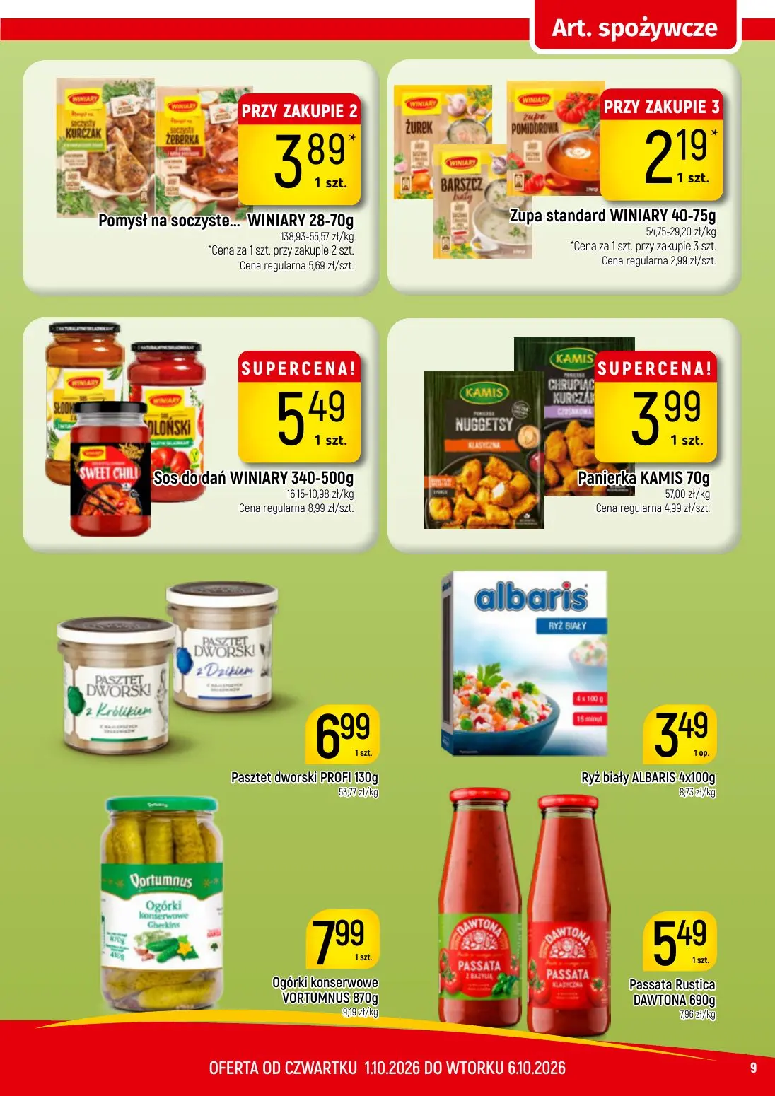 gazetka promocyjna Delikatesy Piotruś Pan Bajkowo niskie ceny - Strona 9