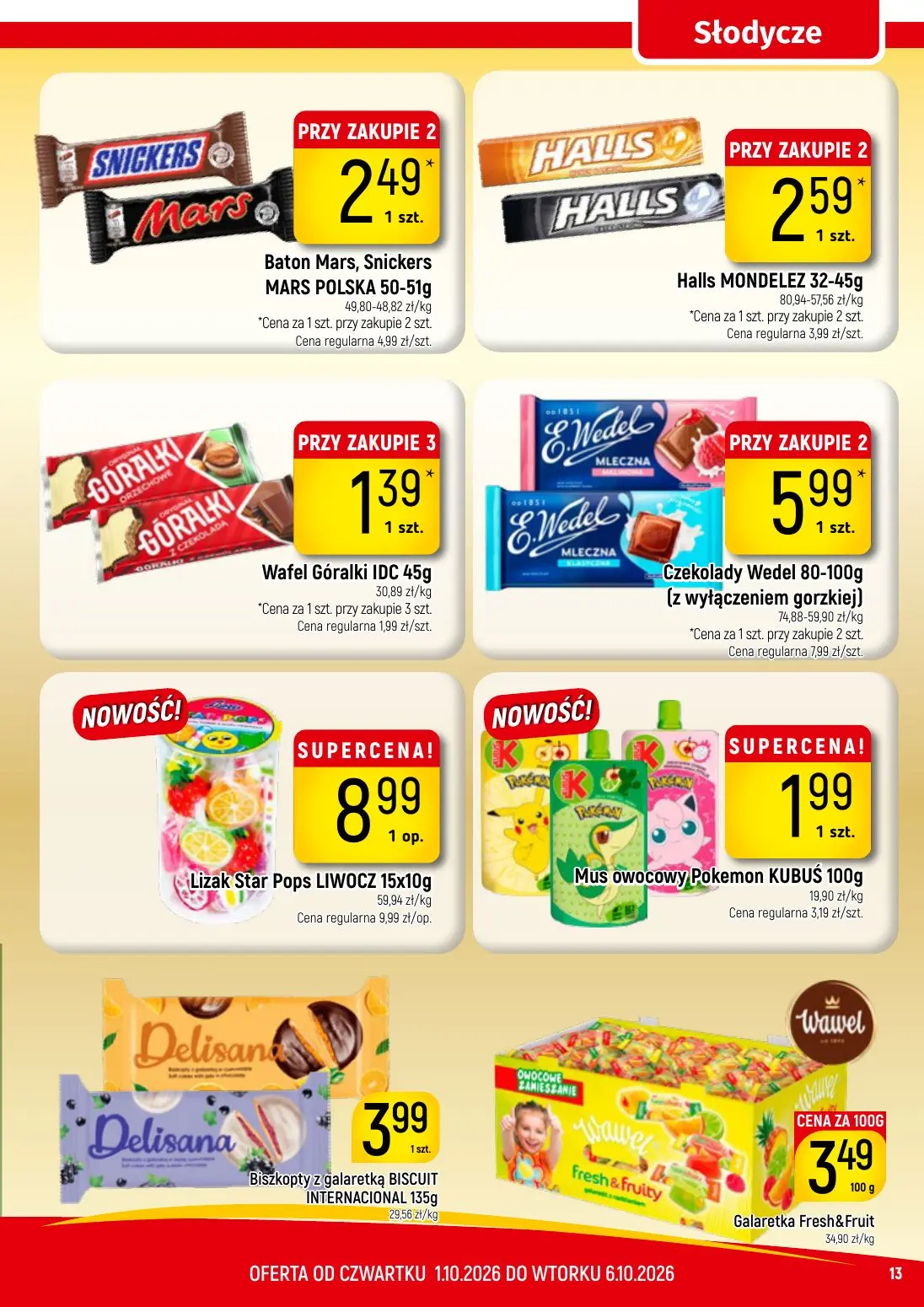 gazetka promocyjna Delikatesy Piotruś Pan Bajkowo niskie ceny - Strona 13