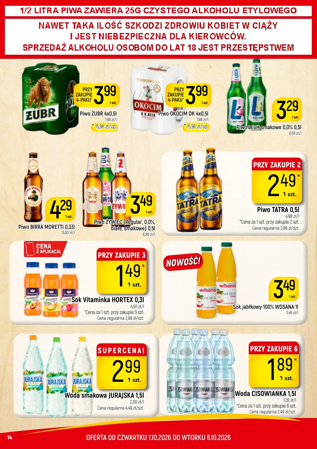 gazetka promocyjna Delikatesy Piotruś Pan Bajkowo niskie ceny - Strona 14
