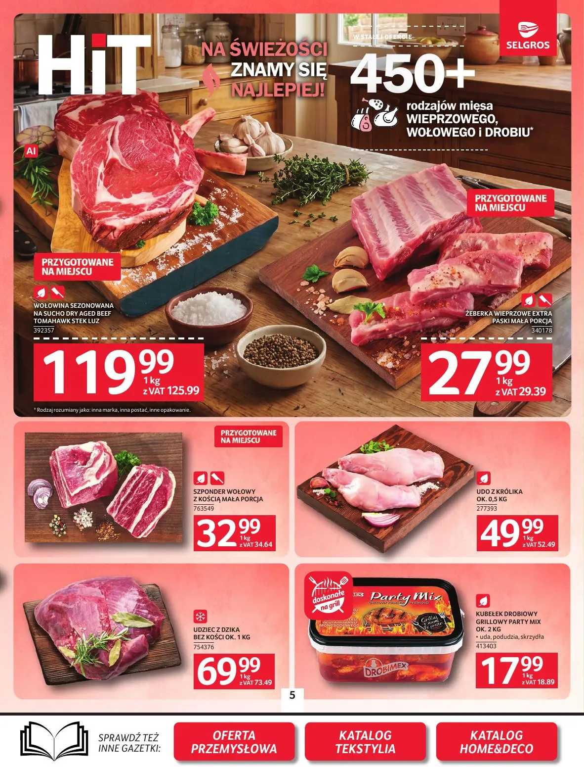 gazetka promocyjna SELGROS Oferta spożywcza - Strona 5
