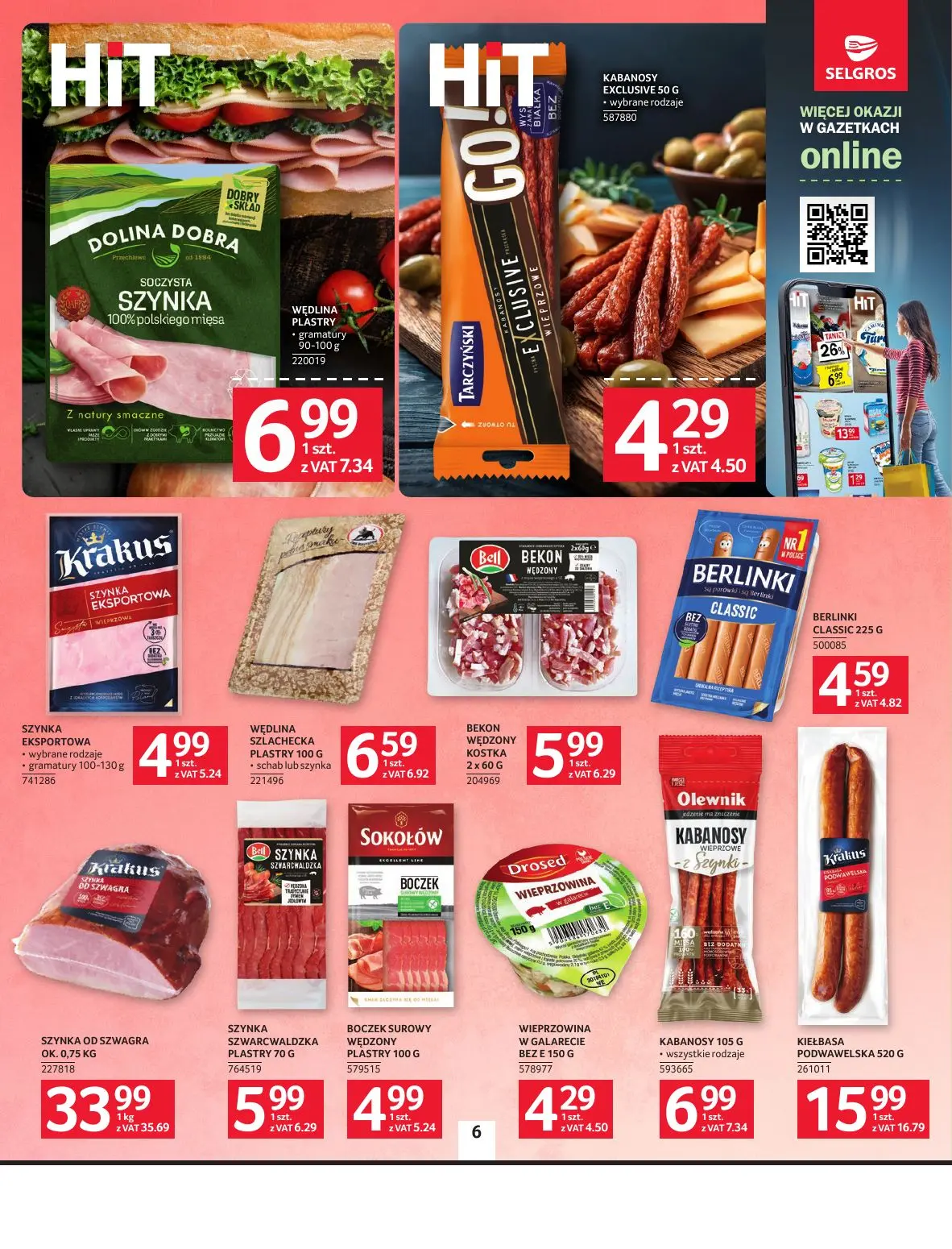 gazetka promocyjna SELGROS Oferta spożywcza - Strona 6