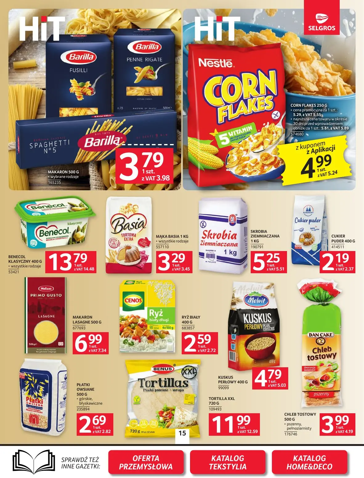 gazetka promocyjna SELGROS Oferta spożywcza - Strona 15