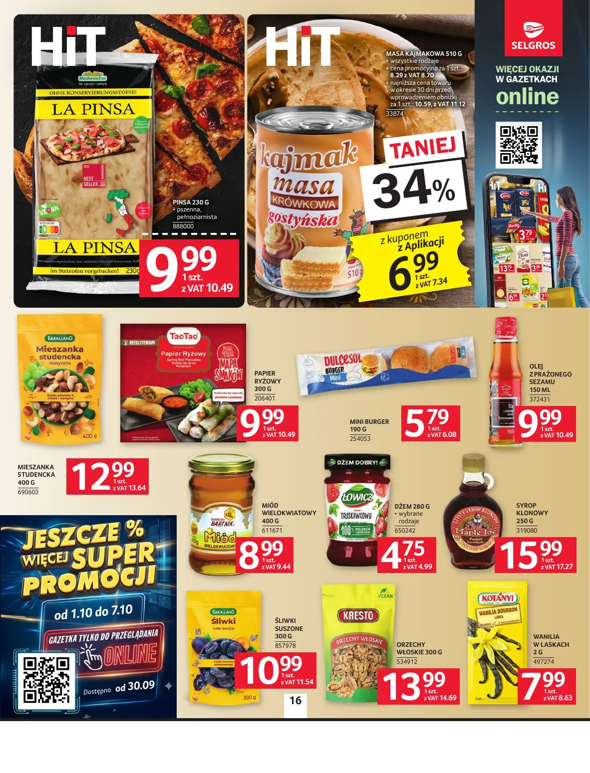 gazetka promocyjna SELGROS Oferta spożywcza - Strona 16