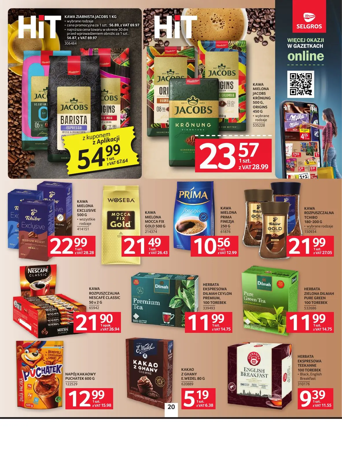 gazetka promocyjna SELGROS Oferta spożywcza - Strona 20