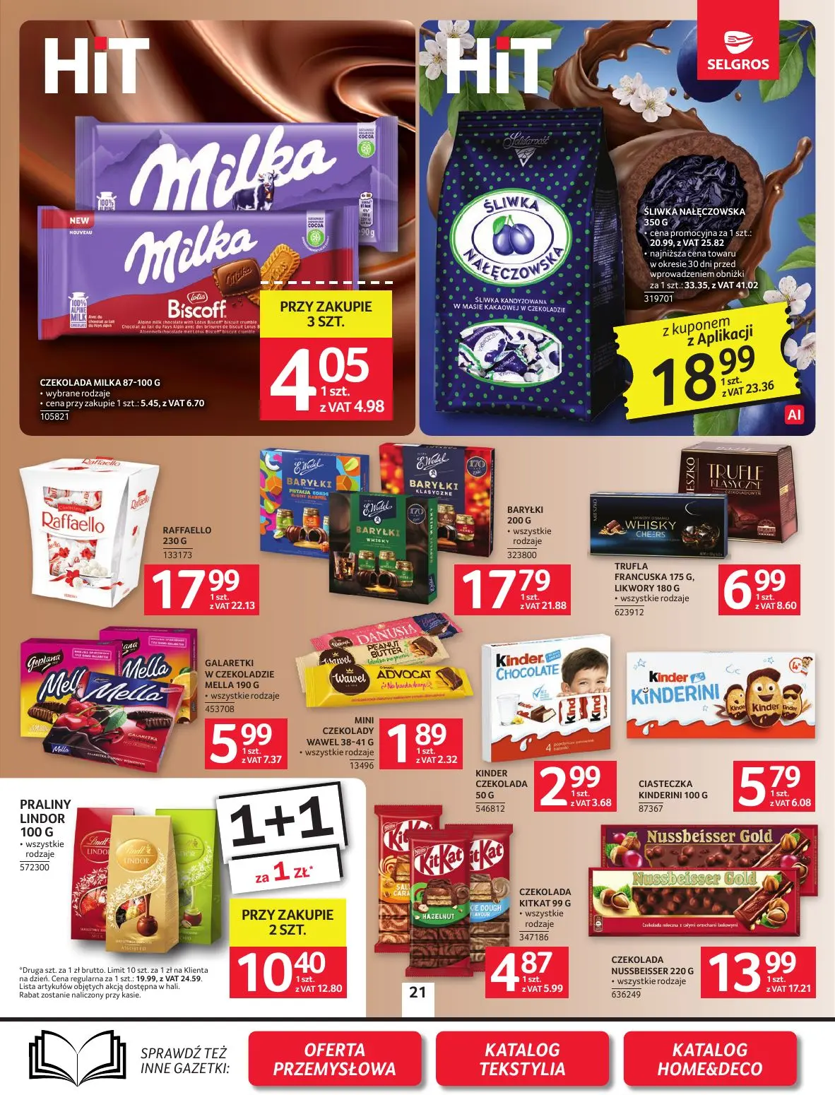 gazetka promocyjna SELGROS Oferta spożywcza - Strona 21