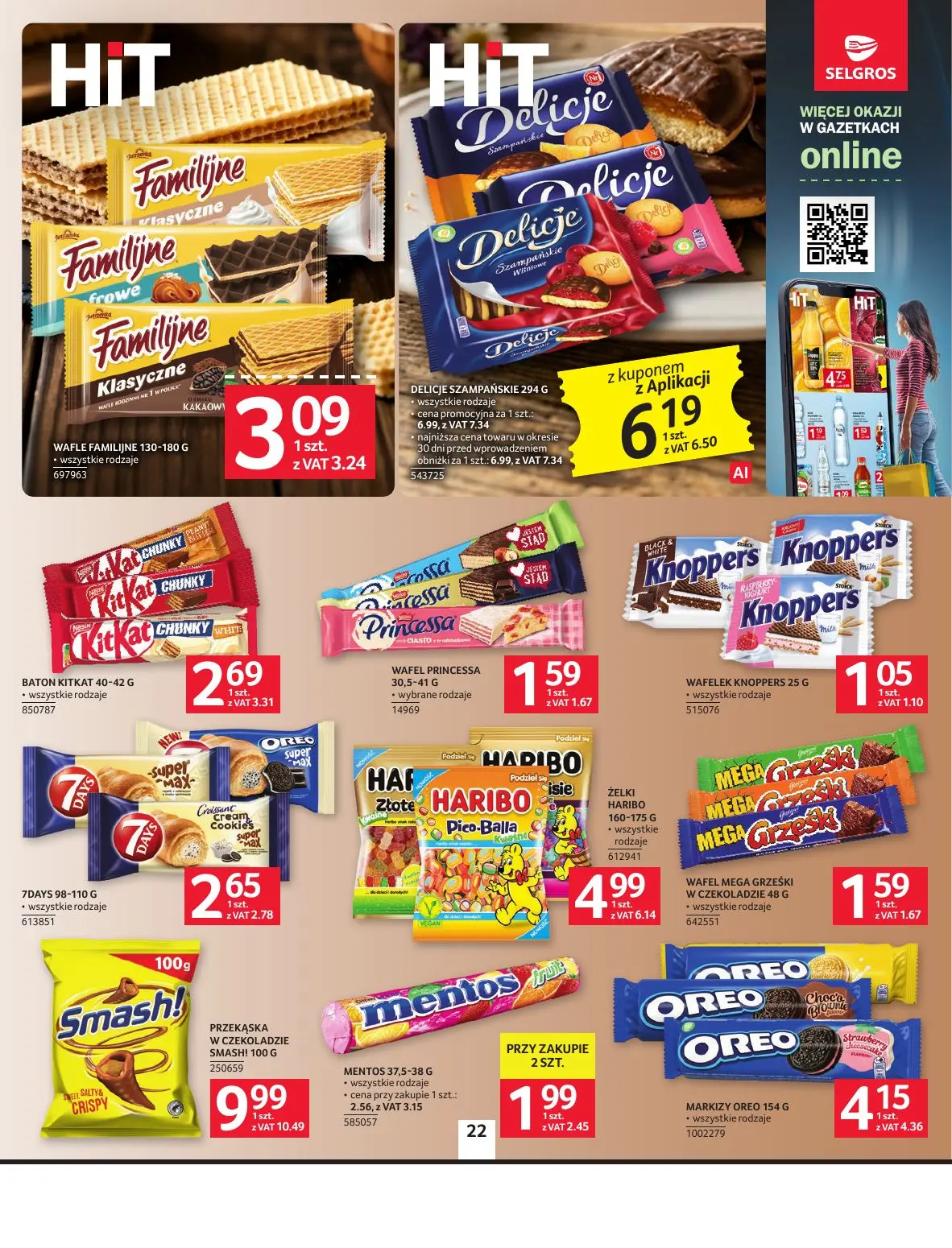 gazetka promocyjna SELGROS Oferta spożywcza - Strona 22