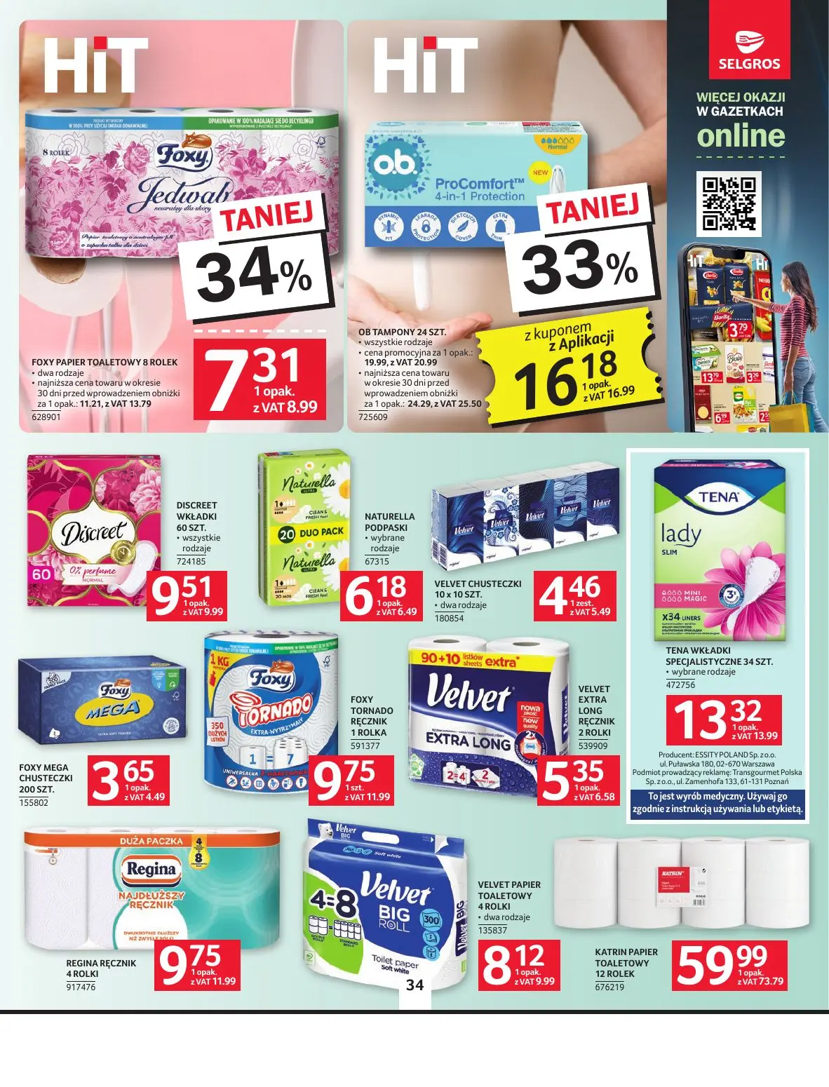 gazetka promocyjna SELGROS Oferta spożywcza - Strona 31