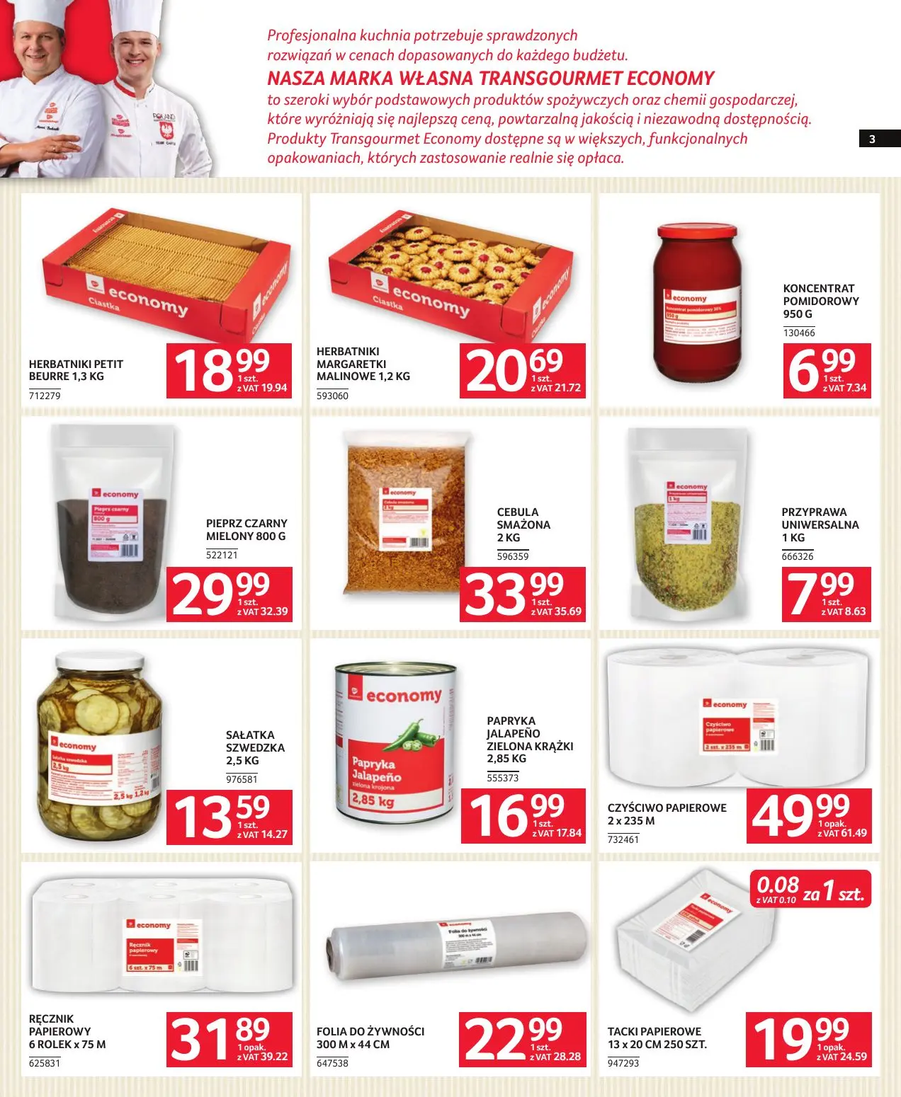 gazetka promocyjna SELGROS Oferta gastronomiczna - Strona 3