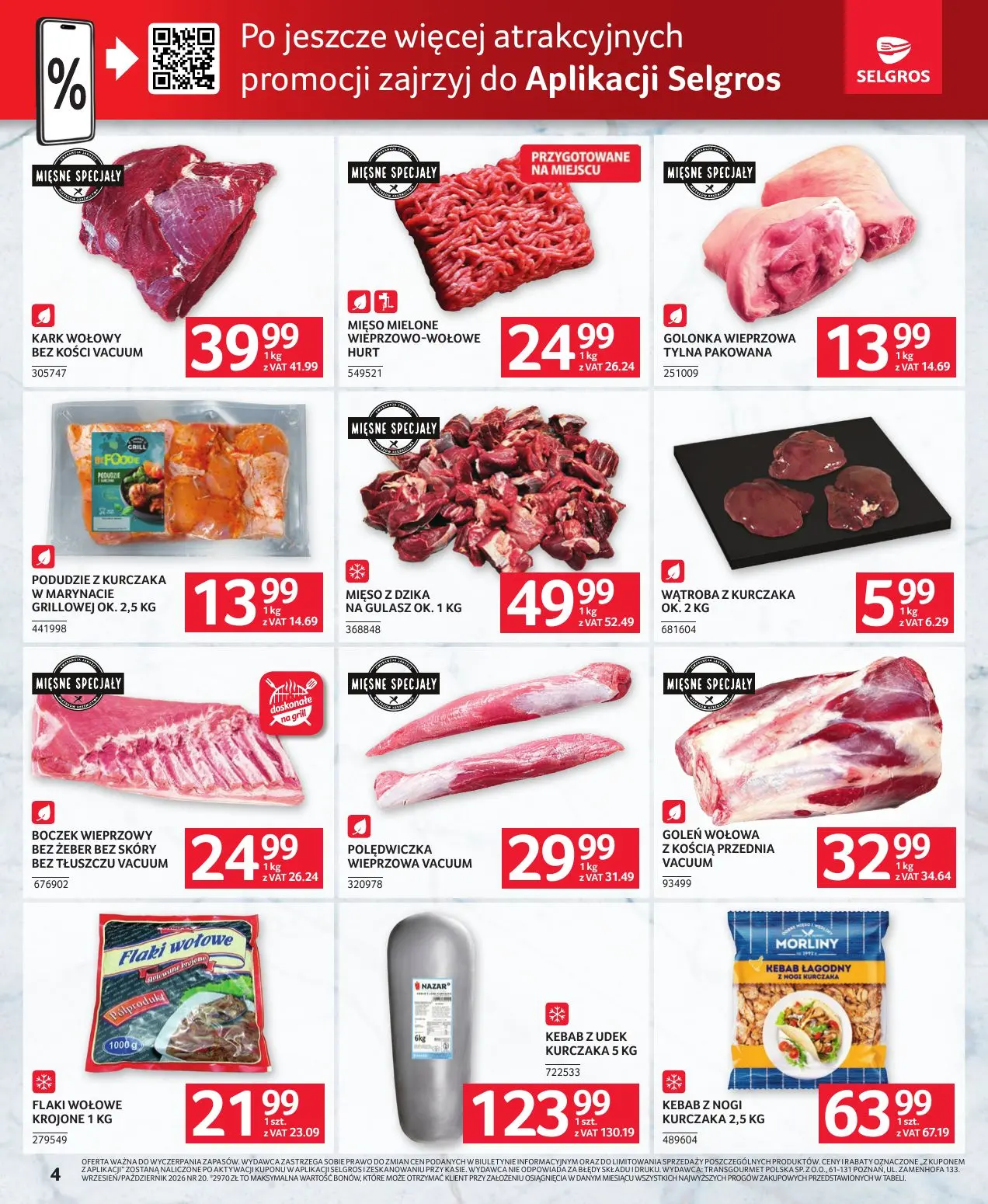 gazetka promocyjna SELGROS Oferta gastronomiczna - Strona 4