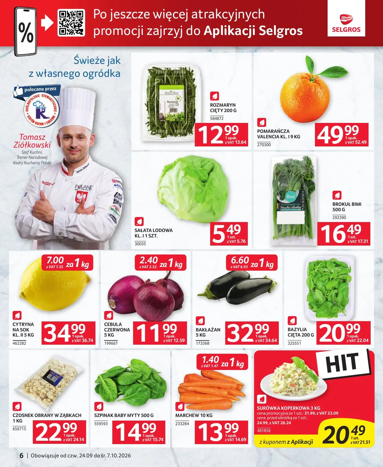 gazetka promocyjna SELGROS Oferta gastronomiczna - Strona 6