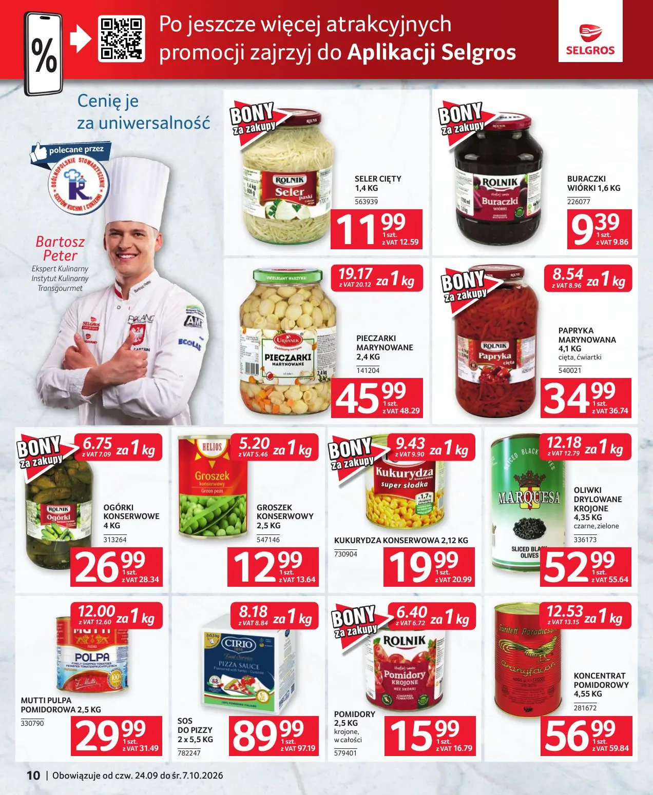 gazetka promocyjna SELGROS Oferta gastronomiczna - Strona 10