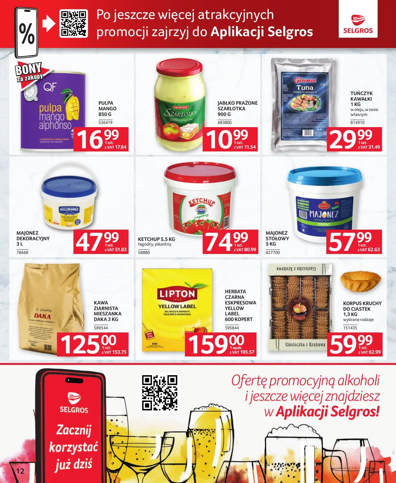 gazetka promocyjna SELGROS Oferta gastronomiczna - Strona 12
