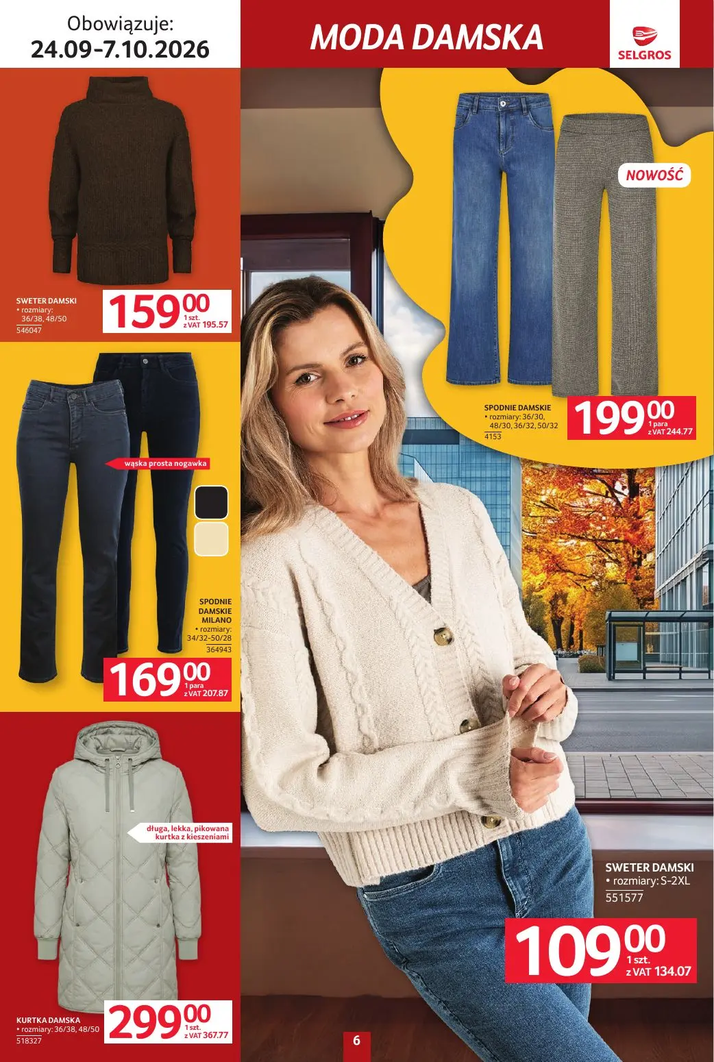gazetka promocyjna SELGROS Katalog Tekstylia - Strona 6