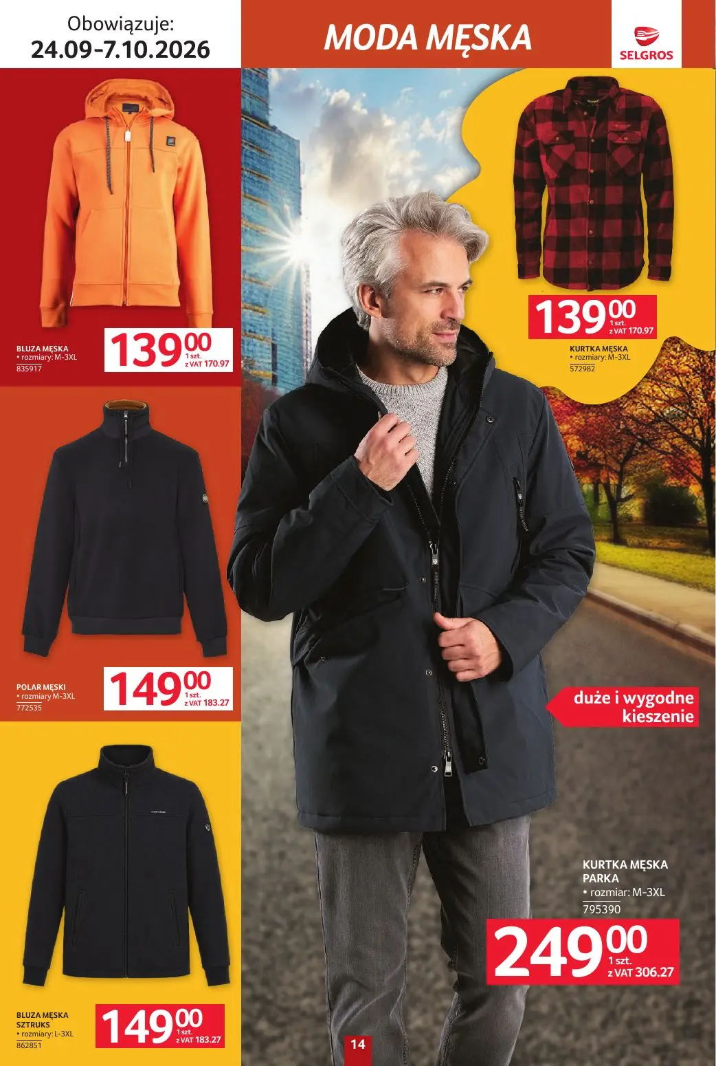 gazetka promocyjna SELGROS Katalog Tekstylia - Strona 14