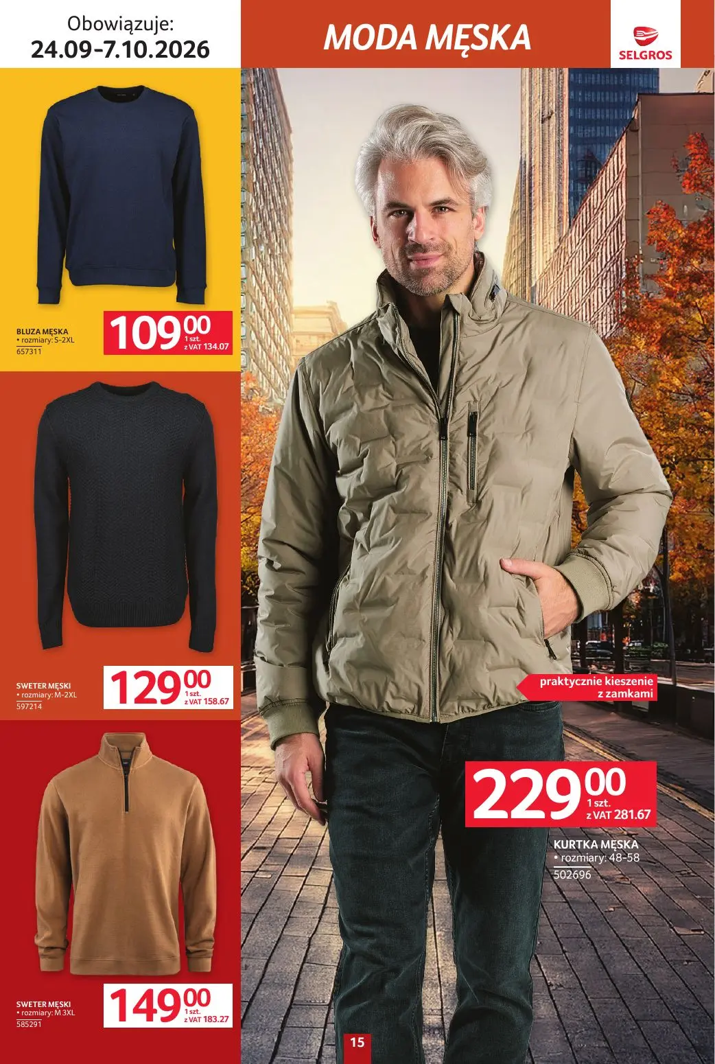 gazetka promocyjna SELGROS Katalog Tekstylia - Strona 15