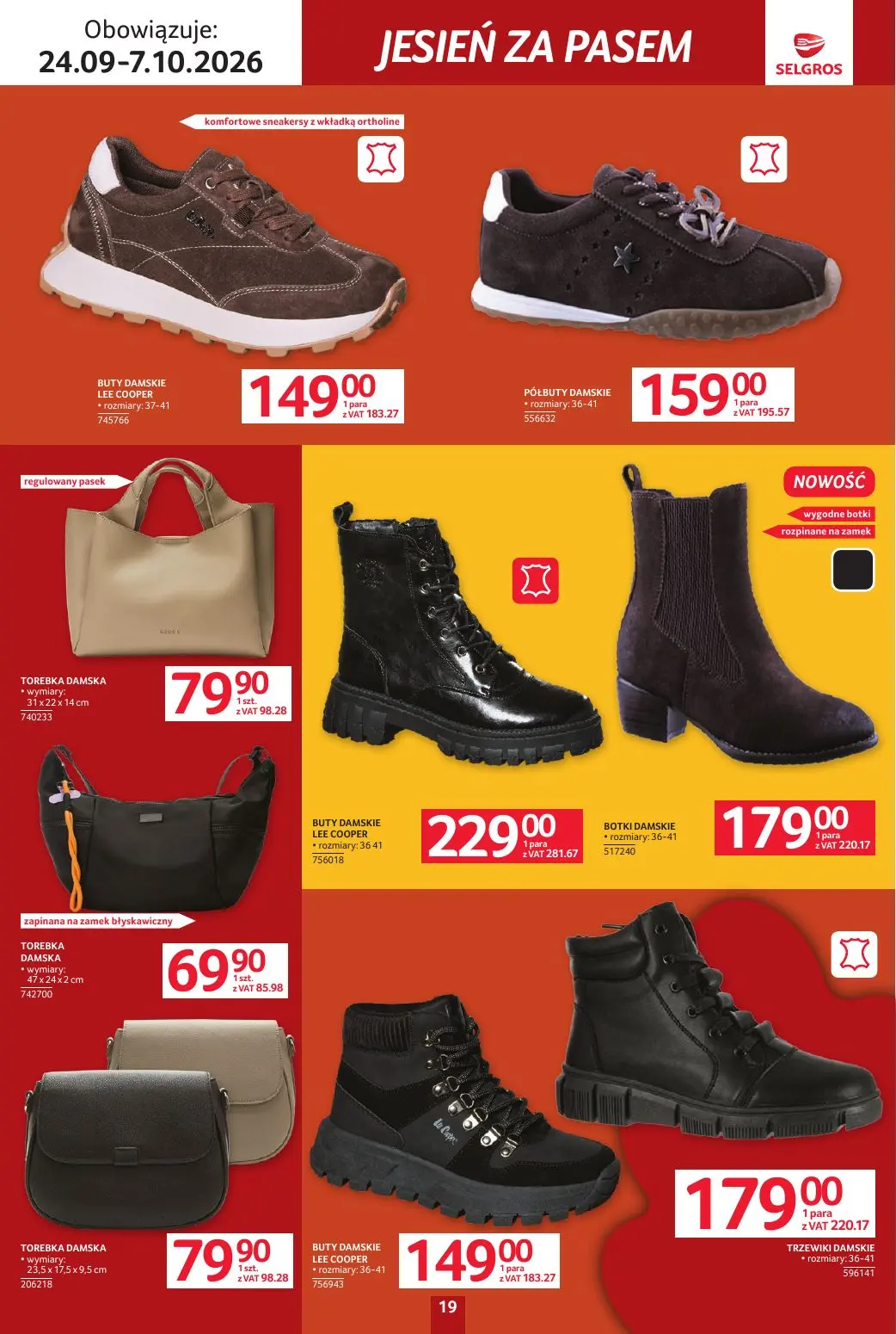 gazetka promocyjna SELGROS Katalog Tekstylia - Strona 19