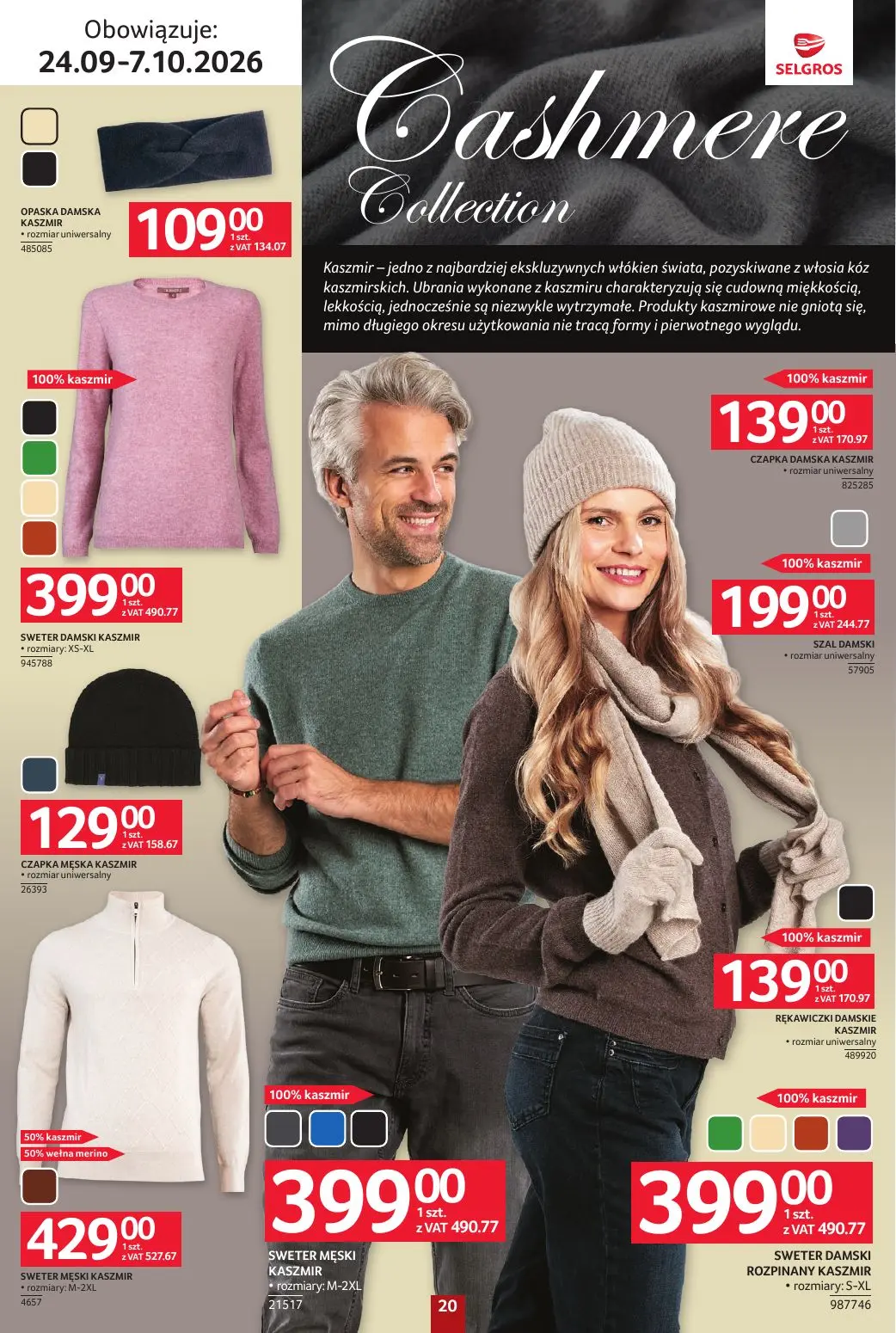 gazetka promocyjna SELGROS Katalog Tekstylia - Strona 20