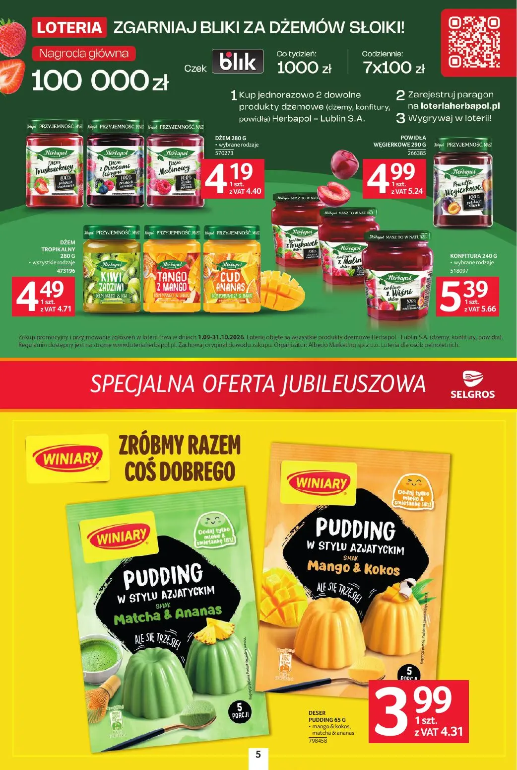 gazetka promocyjna SELGROS Specjalna oferta jubileuszowa - Strona 5
