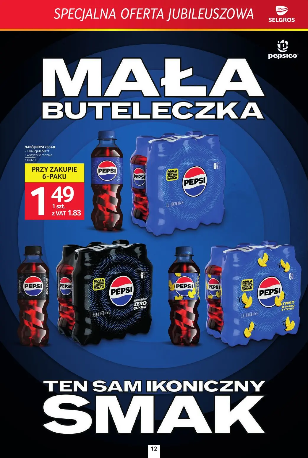 gazetka promocyjna SELGROS Specjalna oferta jubileuszowa - Strona 12