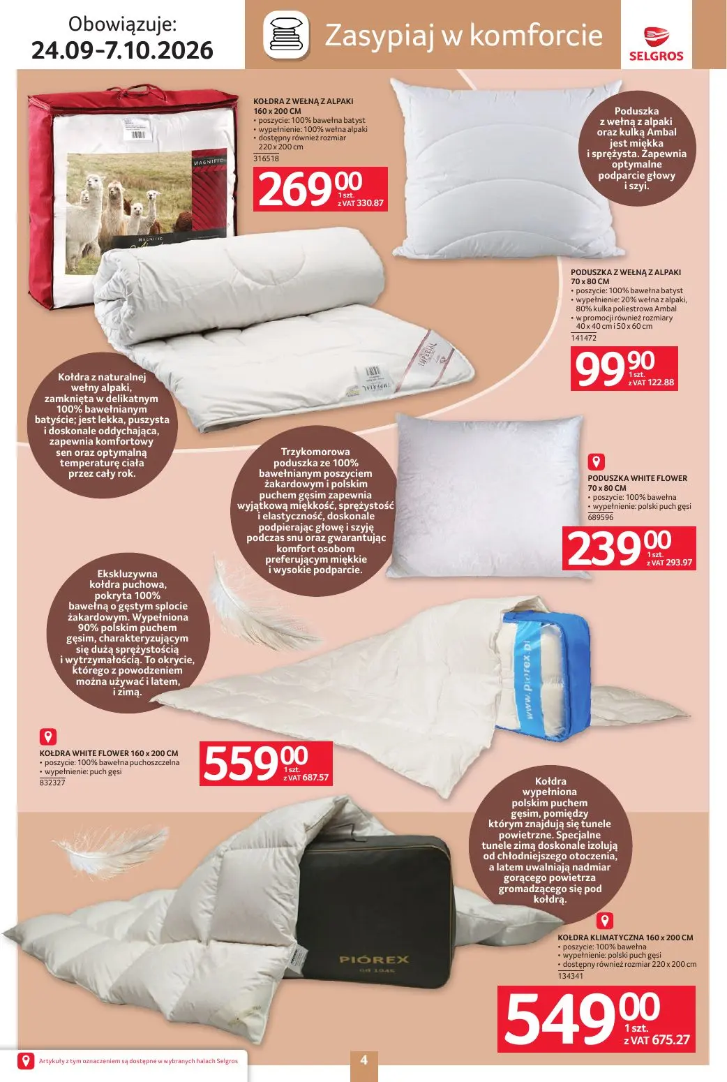 gazetka promocyjna SELGROS Katalog wyposażenie domu - Strona 4