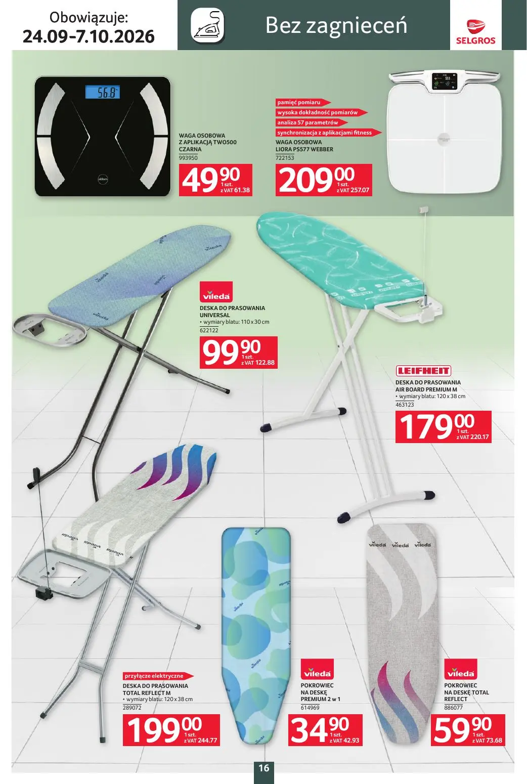 gazetka promocyjna SELGROS Katalog wyposażenie domu - Strona 16