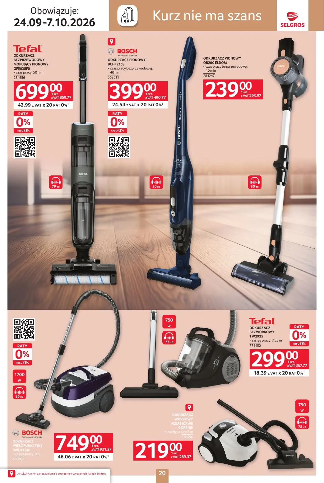 gazetka promocyjna SELGROS Katalog wyposażenie domu - Strona 20